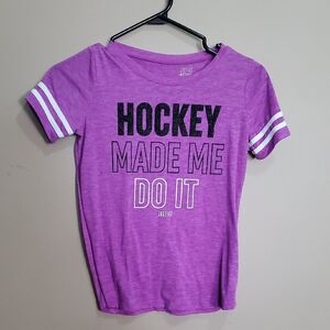 Justice Purple Kids T-Shirt Size 10